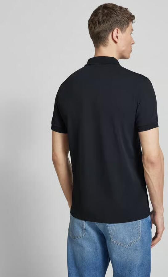 Peuterey regular fit poloshirt met stitching model 'PLANTAGO'