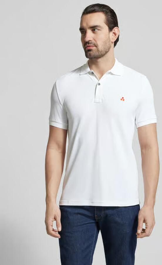Peuterey regular fit poloshirt met stitching model 'PLANTAGO' - Foto 3