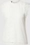 Pieces Top van gebloemd kant model 'Colline' - Thumbnail 2