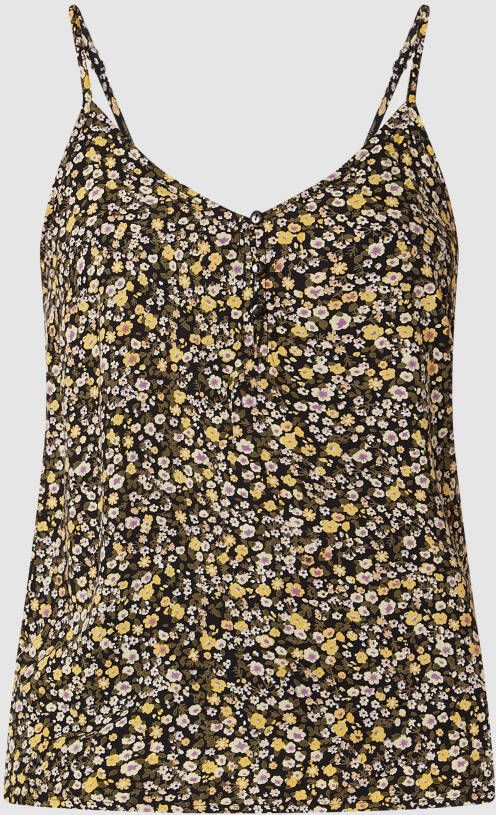 Pieces Blousetop met bloemenmotief model 'Nya'