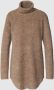 Pieces Loose fit gebreide tuniek met col en afgeronde zoom model 'ELLEN' - Thumbnail 3