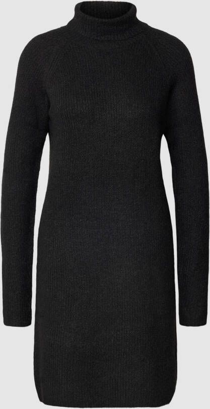 Pieces Gebreide jurk PCELLEN LS HIGH NECK KNIT DRESS NOOS BC