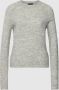 Pieces Gebreide pullover met ronde hals model 'JULIANA' - Thumbnail 1