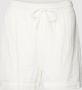 Pieces High waist korte broek met elastische band model 'STINA' - Thumbnail 3
