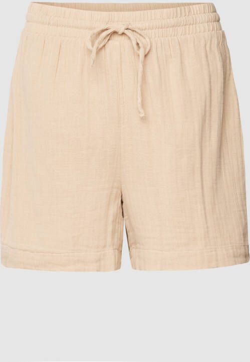 Pieces Korte broek met plissévouwen model 'TINA'
