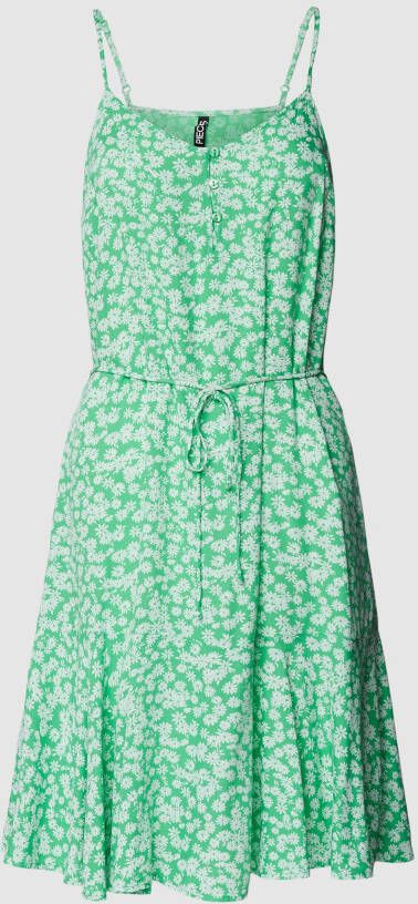 Pieces Mini-jurk met bloemenmotief model 'NYA'