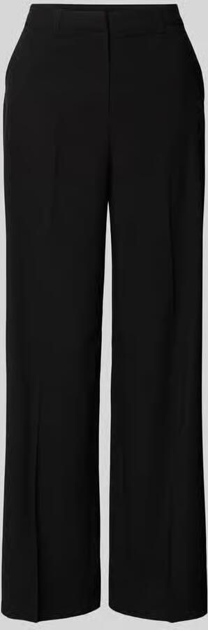 Pieces Bandplooibroek met viscose model 'ROSA'