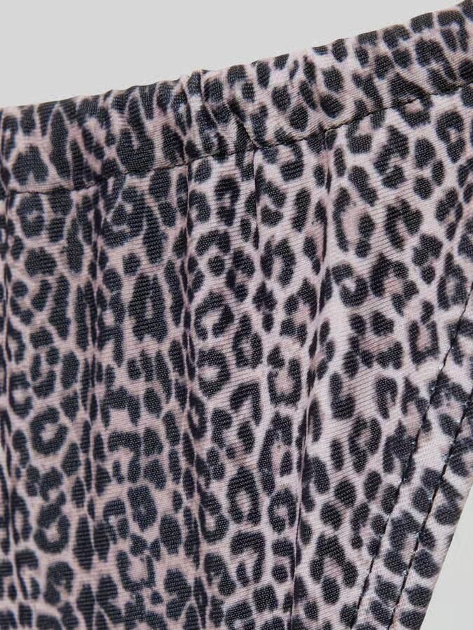 Pieces Bikinibroekje van elastische materiaalmix model 'BAOMI'