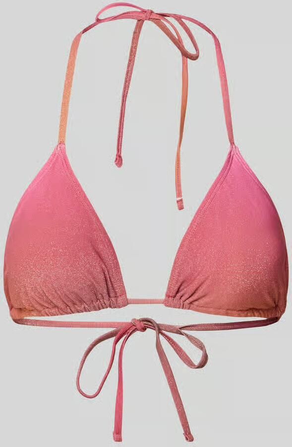 Pieces Bikinitop met glanseffect model 'LAOMI' - Foto 2