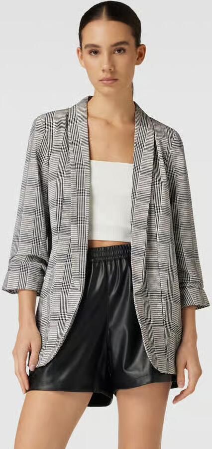 Pieces Shaped fit longblazer met sjaalkraag model 'BOSELLA' - Foto 11