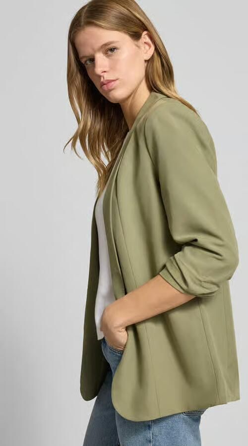 Pieces Blouseblazer PCBOSELLA 3 4 BLAZER NOOS met plooidetail op de mouw - Foto 10