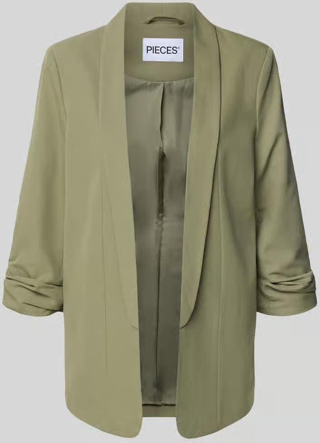 Pieces Blouseblazer PCBOSELLA 3 4 BLAZER NOOS met plooidetail op de mouw - Foto 3