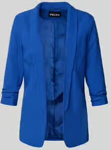 PIECES blazer PCBOSELLA blauw - Foto 4