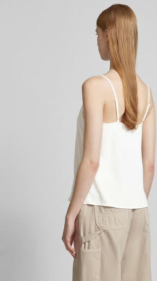 Pieces blousetop met kanten afwerking in relaxed fit model 'TIFFANY' - Foto 3
