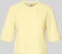 Pieces Boxy fit gebreid jack van ribtricot model 'SILLY' - Foto 8