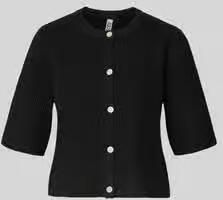 Pieces Boxy fit gebreid jack van ribtricot model 'SILLY'