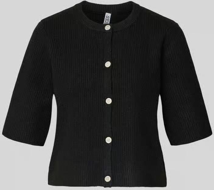 Pieces Boxy fit gebreid jack van ribtricot model 'SILLY'
