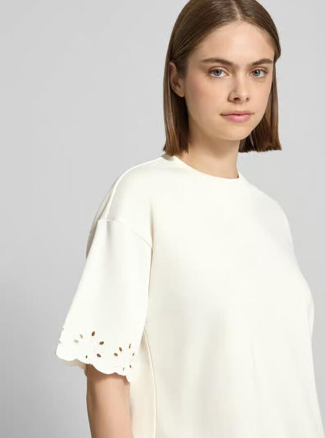 Pieces Boxy fit T-shirt van katoenmix model 'CHILLI SUMMER'