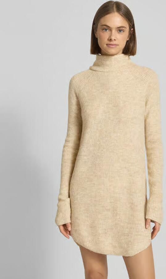 Pieces Loose fit gebreide tuniek met col en afgeronde zoom model 'ELLEN' - Foto 2