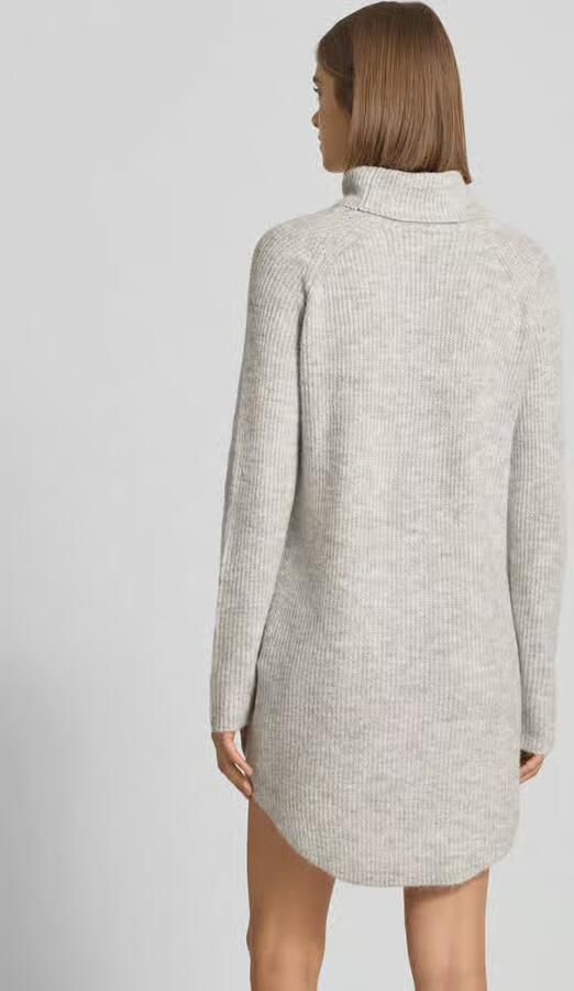 Pieces Loose fit gebreide tuniek met col en afgeronde zoom model 'ELLEN' - Foto 2