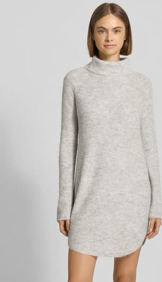 Pieces Loose fit gebreide tuniek met col en afgeronde zoom model 'ELLEN' - Foto 3