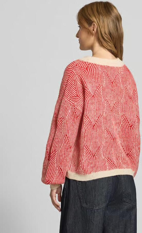 Pieces Comfort fit gebreide pullover met wol model 'JENNA' - Foto 11