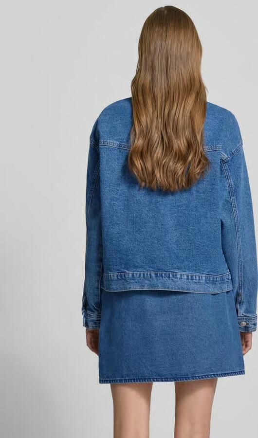 Pieces Comfort fit jeansjack van katoenmix model 'ELMA' - Foto 8