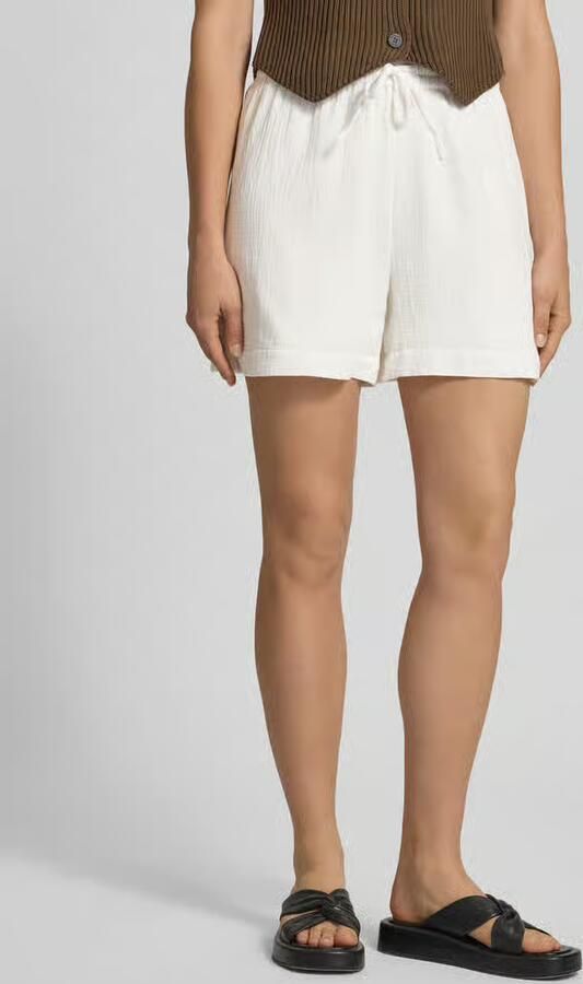 Pieces Comfort fit shorts van zuiver katoen model 'SASTINA' - Foto 4