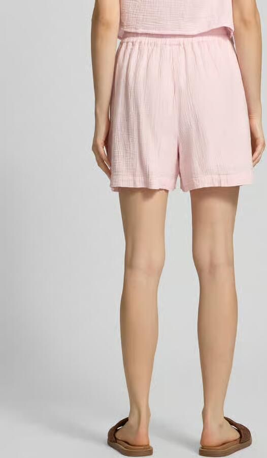 Pieces Comfort fit shorts van zuiver katoen model 'SASTINA' - Foto 4