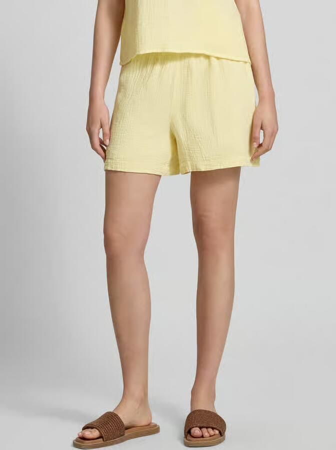 Pieces Comfort fit shorts van zuiver katoen model 'SASTINA' - Foto 4