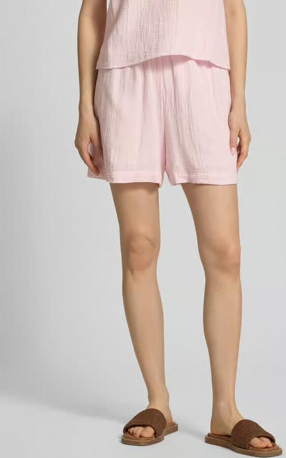 Pieces Comfort fit shorts van zuiver katoen model 'SASTINA' - Foto 3