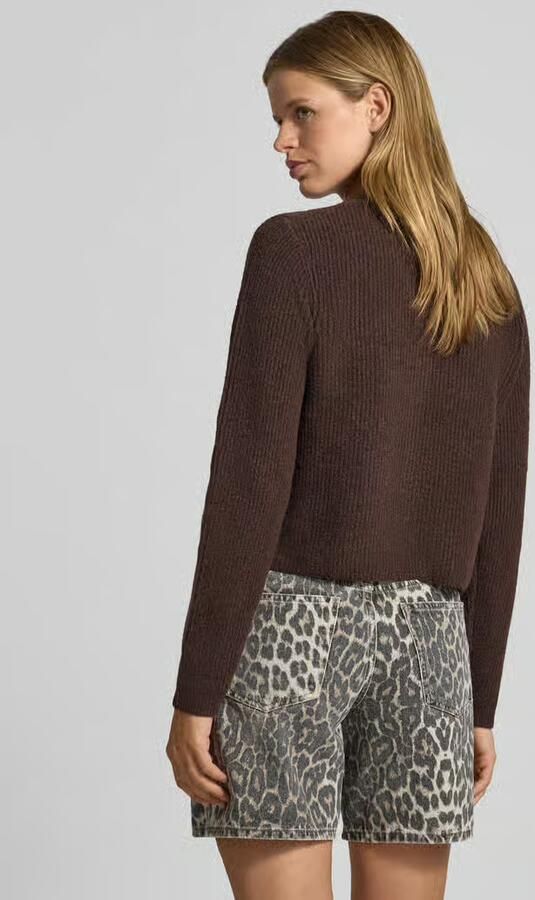 Pieces Gebreid jack met wol model 'SILLY' - Foto 3