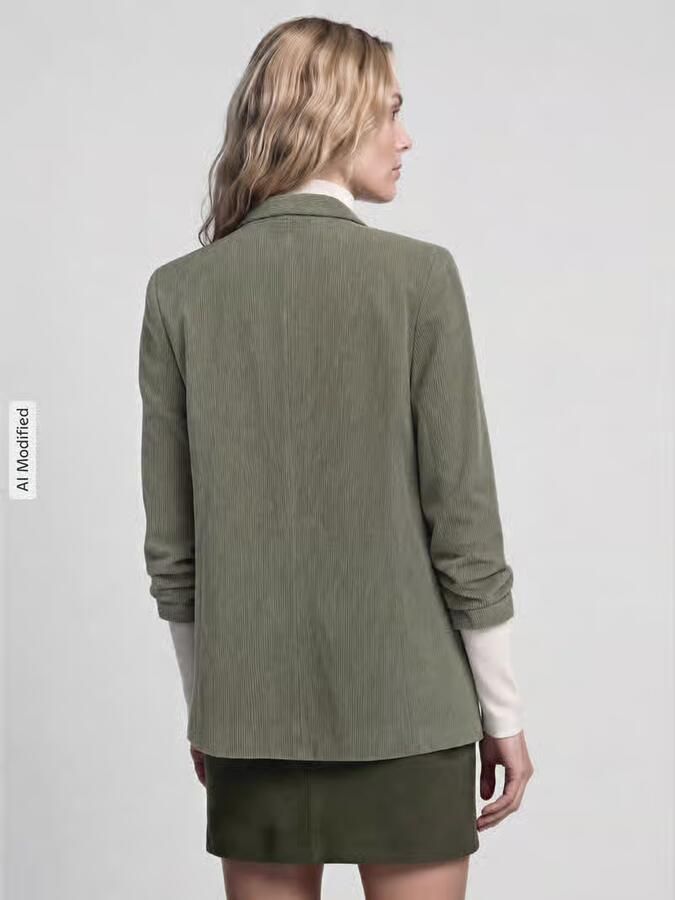 Pieces Getailleerd kort jasje met 3 4-mouw model 'BOSELLA'