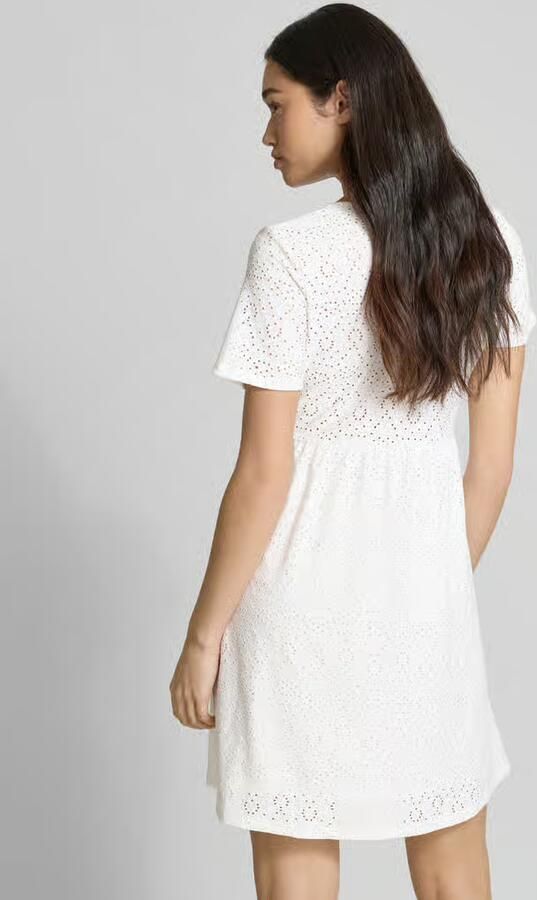 Pieces Getailleerde mini-jurk met etskanteffect model 'ABBY'