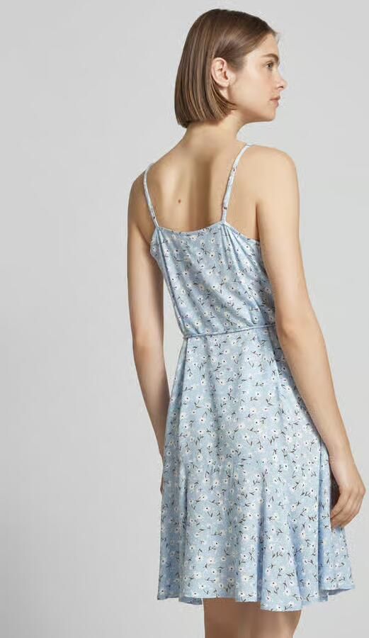 Pieces Getailleerde mini-jurk met tailleband model 'NYA'