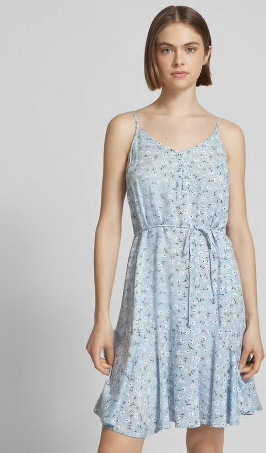 Pieces Getailleerde mini-jurk met tailleband model 'NYA' - Foto 2