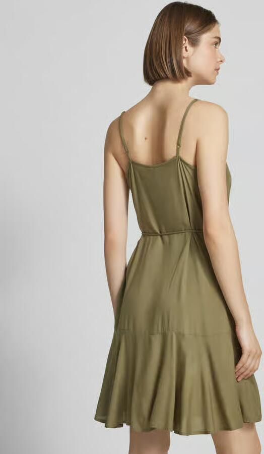 Pieces Getailleerde mini-jurk met tailleband model 'NYA'
