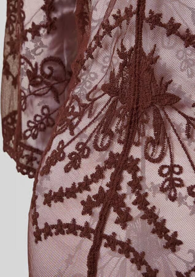 Pieces kaftan van katoenmix model 'KARINA'