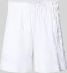 Pieces Regular fit korte broek van puur katoen model 'VILDE - Foto 3