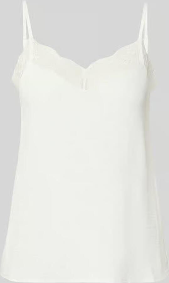 Pieces blousetop met kanten afwerking in relaxed fit model 'TIFFANY' - Foto 5