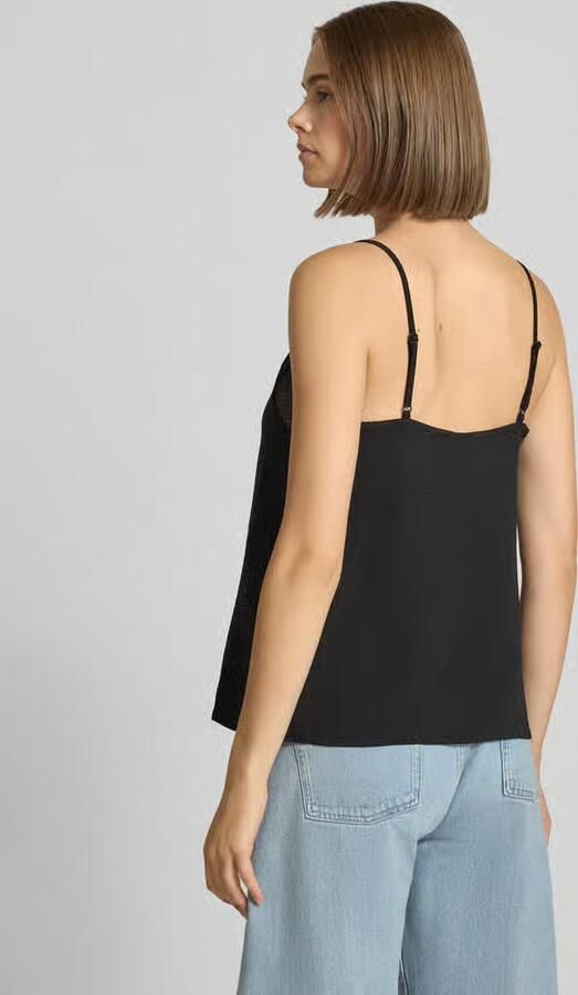 Pieces blousetop met kanten afwerking in relaxed fit model 'TIFFANY' - Foto 11