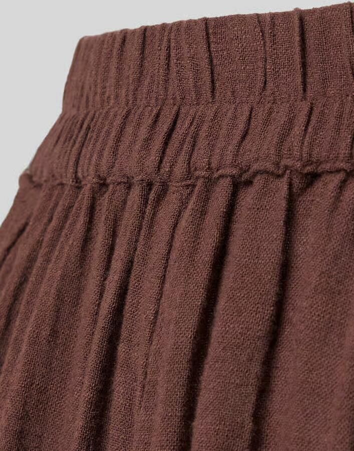 Pieces loose fit broek van puur katoen model 'AGNES'