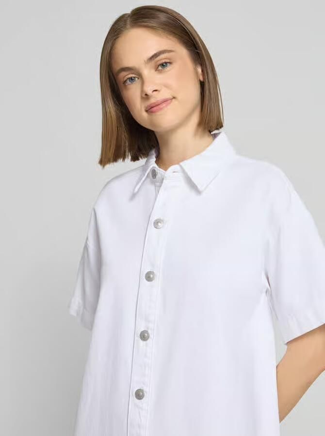 Pieces Loose fit denimjurk van katoenmix model 'SKY'