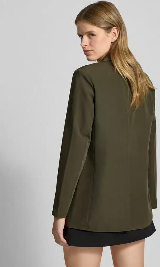 Pieces Loose fit lange blazer met coupenaden model 'BOZZY'