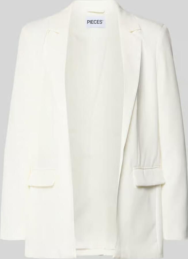 Pieces Loose fit lange blazer met figuurnaden model 'BOZZY'