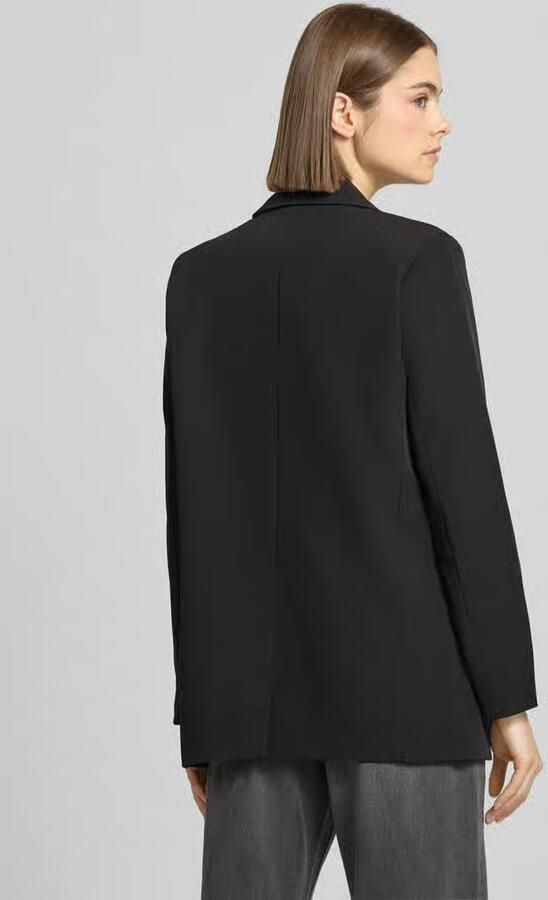 Pieces Loose fit lange blazer met figuurnaden model 'BOZZY' - Foto 4