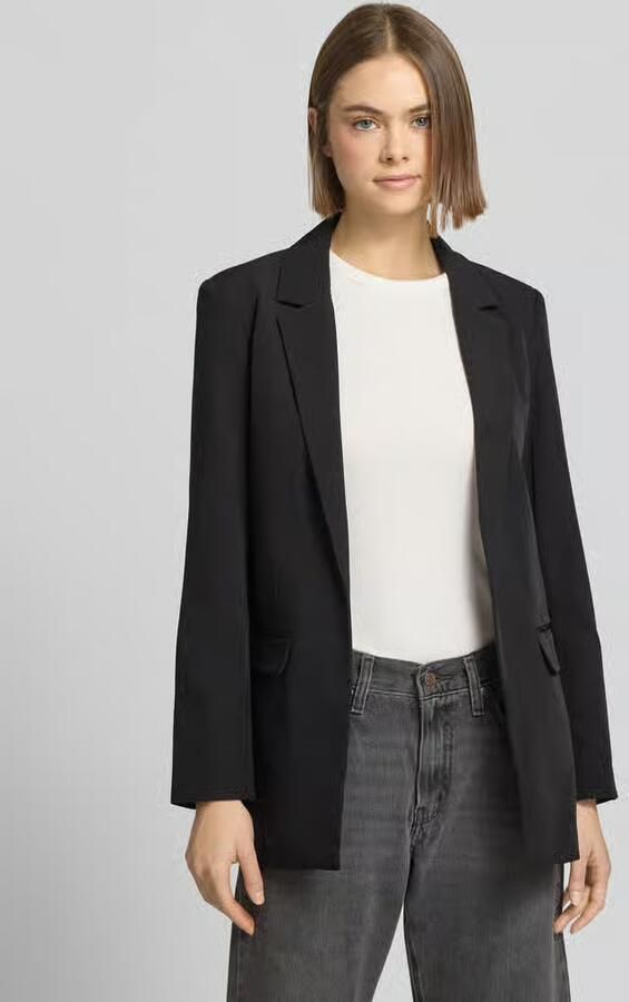 Pieces Loose fit lange blazer met figuurnaden model 'BOZZY' - Foto 5