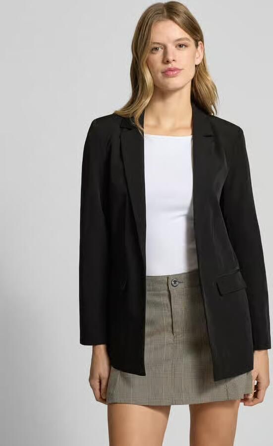 Pieces Loose fit lange blazer met figuurnaden model 'BOZZY' - Foto 6