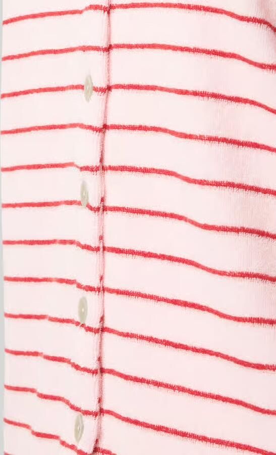 Pieces loose fit overhemdblouse van katoenmix model 'KAY'