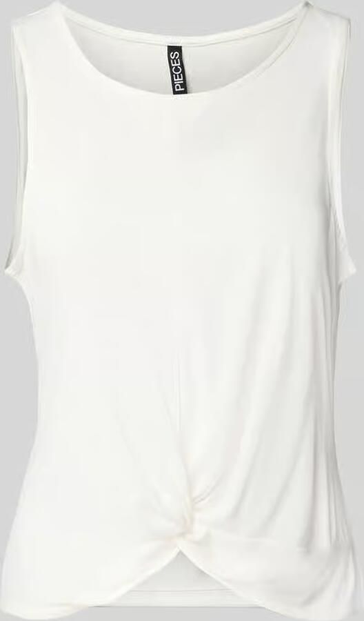 Pieces Loose fit tanktop van viscosemix model 'ANORA'
